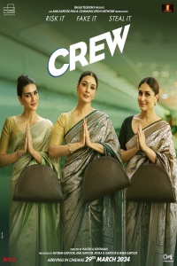Download Crew 2024 Hindi Full Movie HQ PreDvDRip || 1080p [2.5GB] || 720p [900MB] || 480p [350MB]